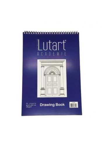Lutart Eskiz Defteri A4 120gr Mavi 50 Sayfa