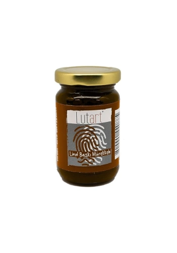 Lutart Linol Baskı Matbaa Mürekkebi 100ml - Kahverengi