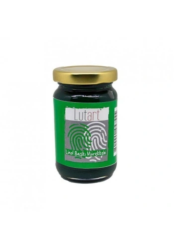 Lutart Linol Baskı Mürekkebi 100 ml. YEŞİL