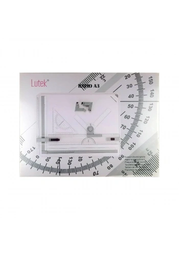 Lutart Rapid Gönyeli Çizim Seti A3