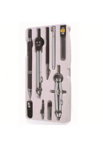 Lutek 2009a Teleskopik Pergel Seti 8 Parça