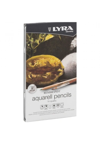 Lyra Rembrandt Acquarell 12 Lı Metal Kutu