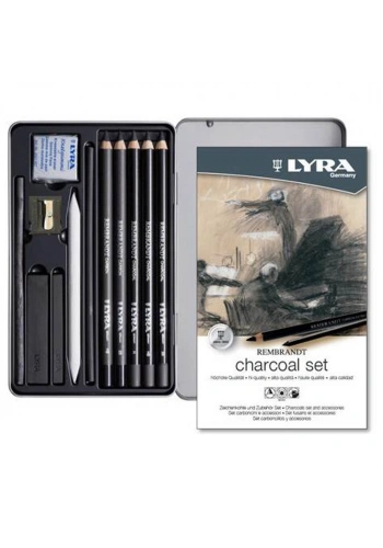 Lyra Rembrandt Yeni Charcoal Set Box