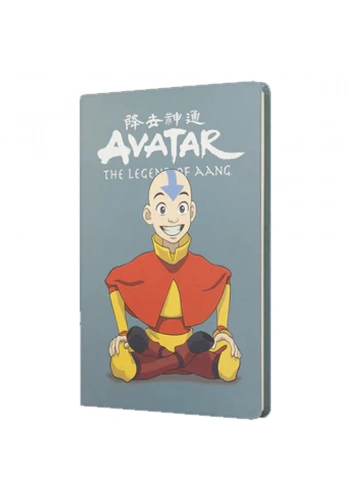 Mabbels Sert Kapak Butik Defter Avatar Aang Gri 80 YP 15x21 DFT-388098