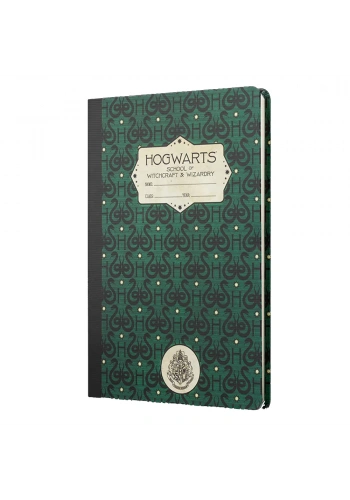 Mabbels Sert Kapak Butik Defter Harry Potter Hogwarts Syltherin Yeşil 80 YP 15x21 DFT-388166
