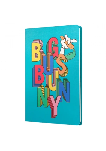 Mabbels Sert Kapak Butik Defter Looney Tunes Bug Bunny Mavi 80 YP 15x21 DFT-388098