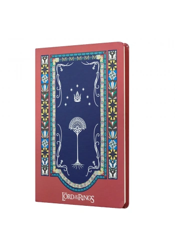 Mabbels Sert Kapak Butik Defter Lotr Maden Kapı Kırmızı 80 YP 15x21 DFT-388067