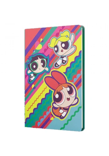 Mabbels Sert Kapak Butik Defter The Powerpuff Girls Yeşil 80 YP 15x21 DFT-388142