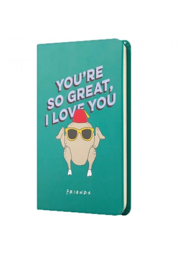 Mabbels Sert Kapak Lastikli Mini Defter Friends Hindi Yeşil 80 YP 9x14 DFT-388296