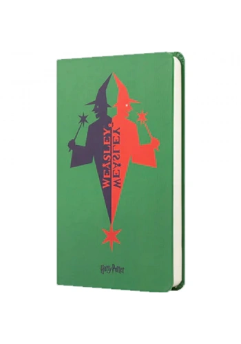Mabbels Sert Kapak Mini Defter Harry Potter Weasley Yeşil 80 YP 9x14 DFT-388241