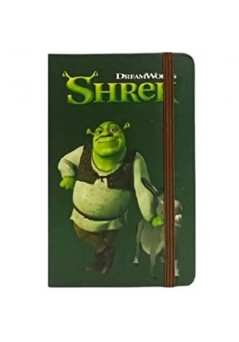 Mabbels Sert Kapak Mini Defter Sherek Yeşil 80 YP 9x14 DFT-388432