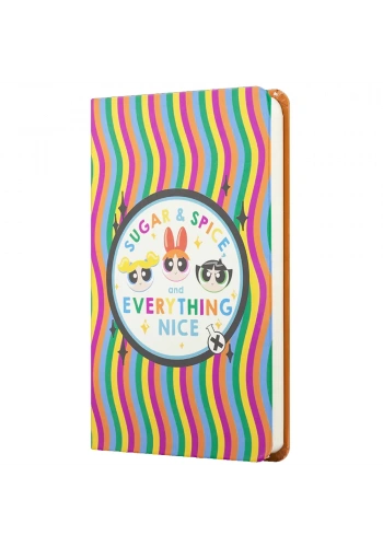 Mabbels Sert Kapak Mini Defter The Powerpuff Girls Everything Nice Turuncu 80 YP 9x14 DFT-388319