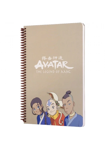 Mabbels Spiralli Defter Avatar Katara Sokka Aang Krem 80 YP 17x24 DFT-388623