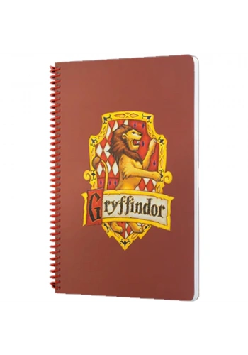 Mabbels Spiralli Defter Harry Potter Gryffindor Kiremit Rengi 80 YP 17x24 DFT-388562