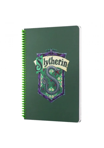 Mabbels Spiralli Defter Harry Potter Slytherin Yeşil 80 YP 17x24 DFT-388579