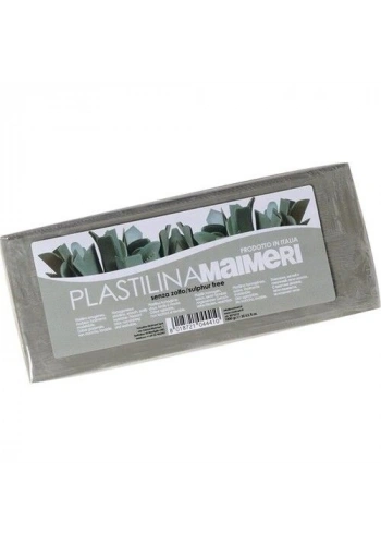 Maimeri Plastilin Model Hamuru 1000 gr. GRİ