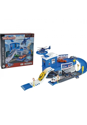 Majorette Creatıx Polıce Statıon +1 Car Polis İstasyonu Oyun Seti