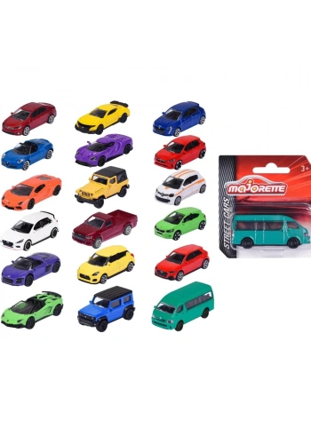 Majorette Street Cars Assortment, 18-Asst. Sokak Arabaları