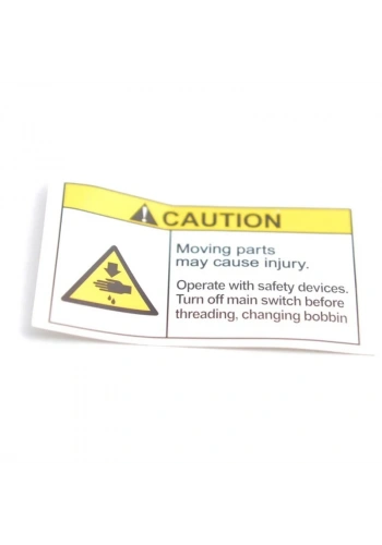 Makine Model Yapışkanlı Küçük Boy Etiket