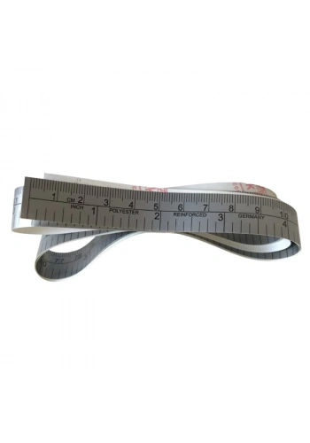 Makine Tabla Üstü Yapışkanlı Mezura 1 Metre