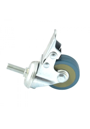 Makine Tekerleği Küçük Frenli Teker / 50X17 M12