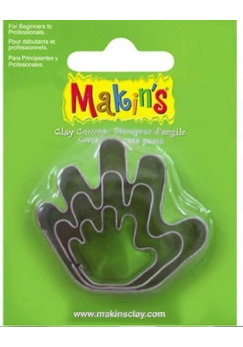 Makins Clay Polimer Kil Kesme Kalıbı 3 Parça El
