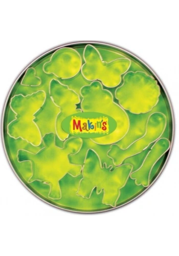 Makins Clay Polimer Kil Kesme Kalıbı Seti Böcekler 11 Desen