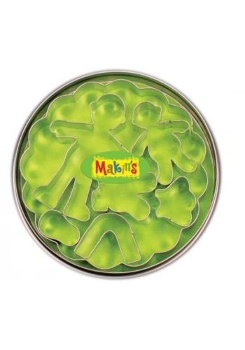 Makins Clay Polimer Kil Kesme Kalıbı Seti Çocuklar 7 Desen