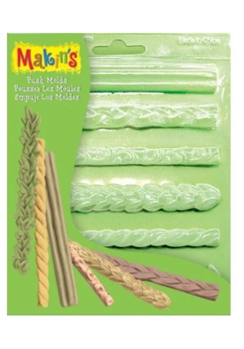 Makins Clay Push Mold Polimer Kil Şekillendirme Kalıbı Kenarlıklar