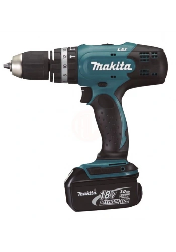 Makita Akülü Darbeli Vidalama Matkabı DHP453SFE3 (3 x 3,0 Ah Akü)