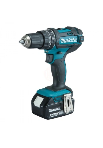 Makita Akülü Darbeli Vidalama Matkabı DHP482RFE (2 x 3,0 Ah Akü)