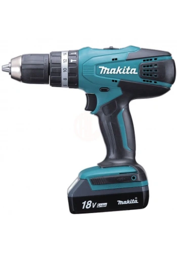 Makita Akülü Darbeli Vidalama Matkabı HP457DWE (2 x 1,5 Ah Akü)