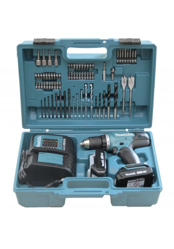 Makita Akülü Vidalama Matkabı Set DDF453SYX1 (2 x 1,5 Ah Akü)