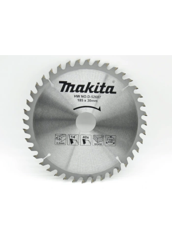 Makita D-52607 Sunta Kesme Elmas Daire Testere 185x30 40 Diş