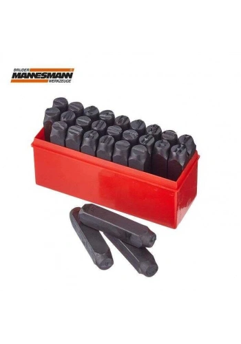 Mannesmann 244-10 Harf Zımba Seti, 10mm