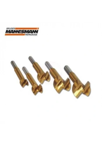 Mannesmann 54005 Tas Menteşe Matkap Uç Seti, 5 Parça