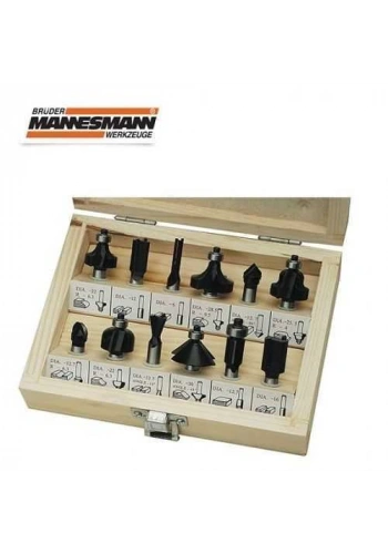 Mannesmann 545-012 Freze Uç Seti, 12 Parça