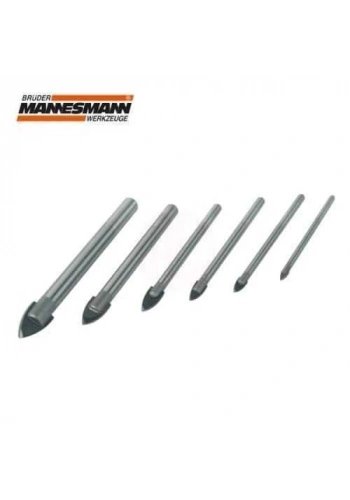 Mannesmann 54806 Cam Delme Matkap Ucu Seti, 6 Parça