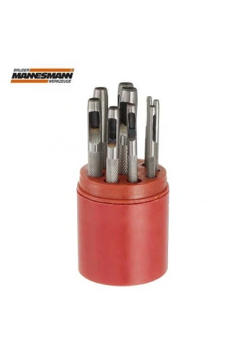 Mannesmann 667 Deri-Kayış Zımba Seti, 9 Parça