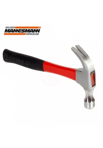 Mannesmann 718-16 Fiberglas Saplı Çatal Çekiç, 680gr