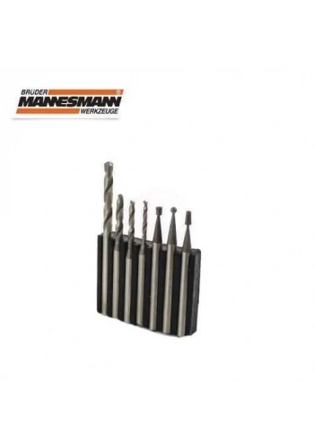 Mannesmann 92562 Mini Matkap Ucu Seti, 7 Parça