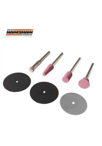 Mannesmann 92566 Mini Zımpara Seti, 7 Parça