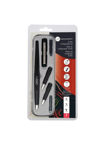 Manuscript Scribe Düz Kesik Kaligrafi Seti MC4300