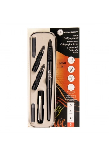 Manuscript Scribe Yan Kesik Kaligrafi Seti MC4300L