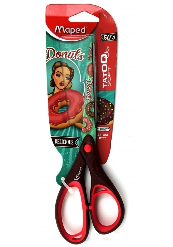 Maped 21cm Tatoo Asimetrik Makas Blister