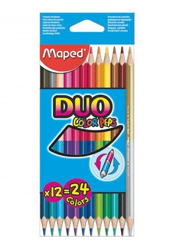 Maped Duo Colorpeps Kuru Boya 12li 24 Renk 829600