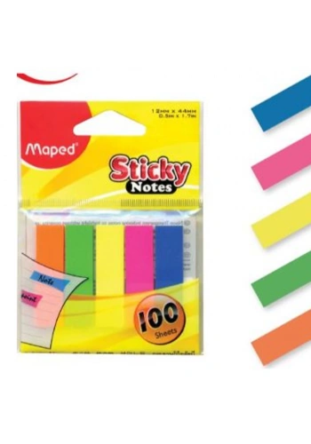 Maped İndeks 5 Lİ 100 YP 15x76 MM 5 Renk 758210