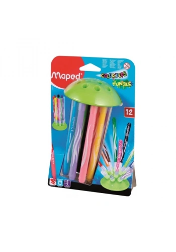Maped Keçeli Boya Kalemi Jungle Innovatıon 12 Renk 845445