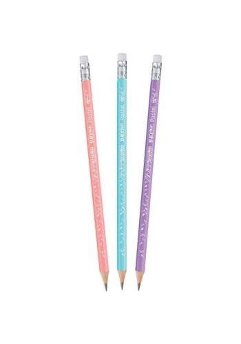 Maped Kurşun Kalem Silgili Pastel Renkli 72 Li