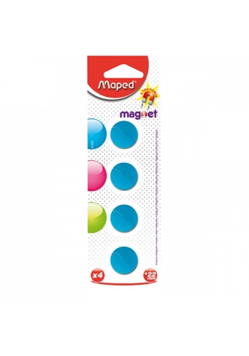 Maped Mıknatıs 22 MM 4 LÜ 052200